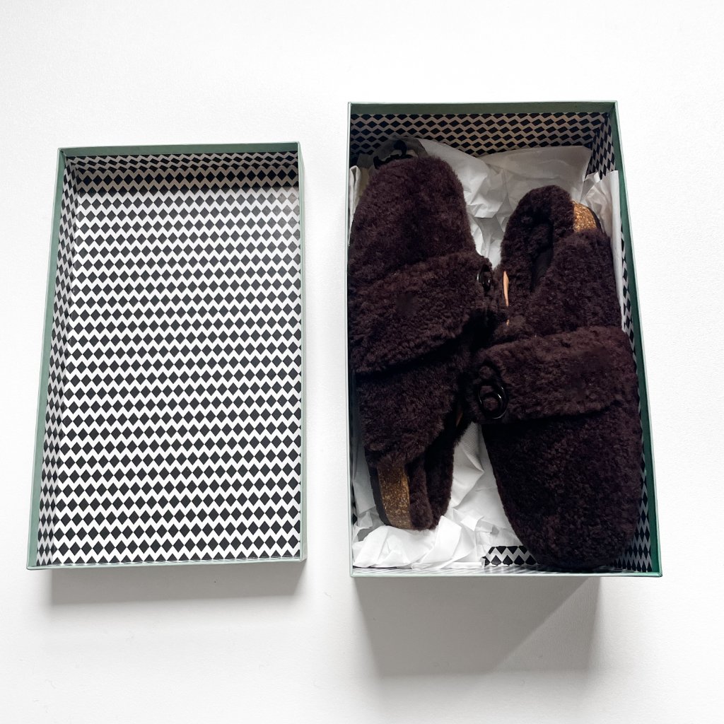 Brother Vellies Teddy Greg In Espresso Brown Size 7 New In Box — image 6 of 8